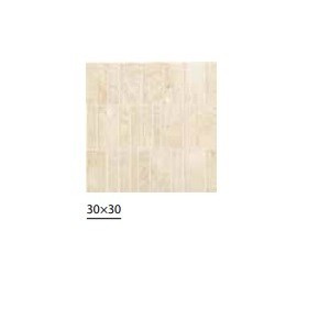 MAKRO REVOLUTION JENGA TRAVERTINO CREME SATIN RT 30x30 - CERAMICHE PIEMME 06199 PIEMME CERAMICHE - 1