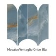 INCANTO ONICE BLU MOSAIC GLOSSY 28,1X31 RDHG - RAGNO RAGNO  - 1