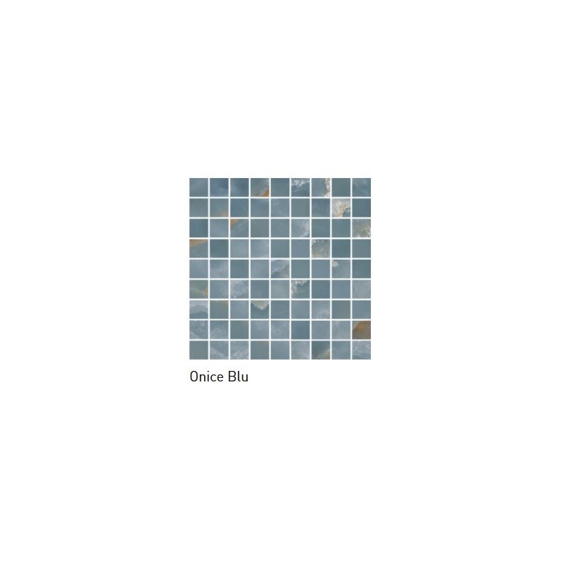 INCANTO ONICE BLU MOSAICO 30X30 RDHT - RAGNO RAGNO  - 1