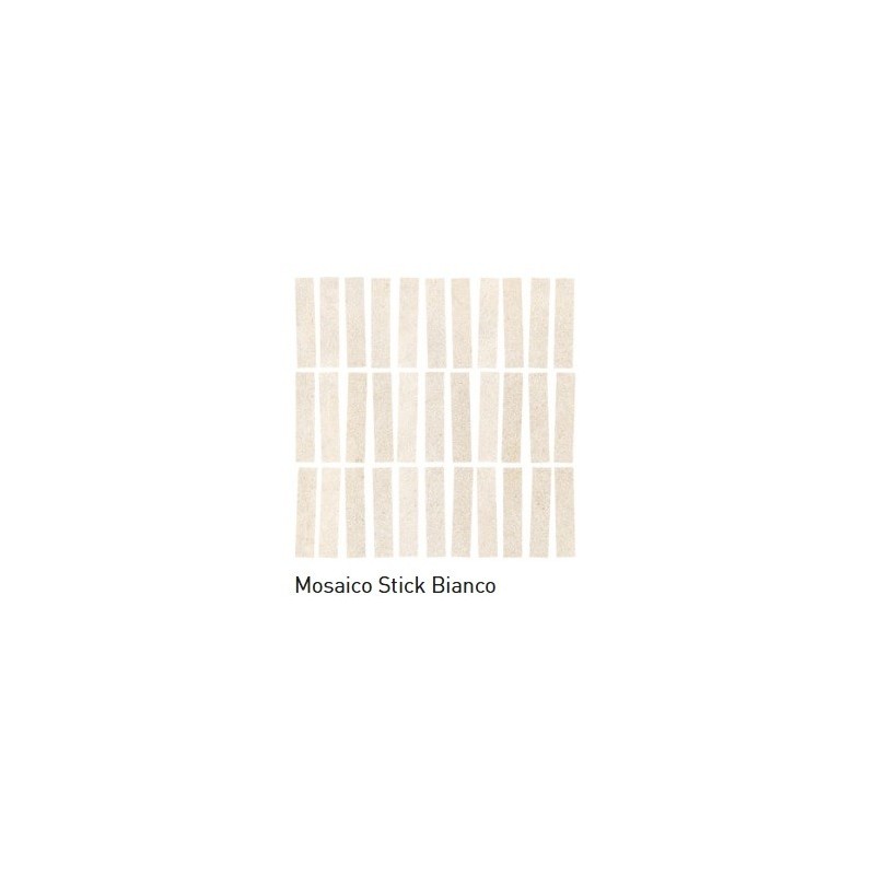 SOLIDA BIANCO MOSAICO STICK 31X31 RDJD - RAGNO RAGNO  - 1