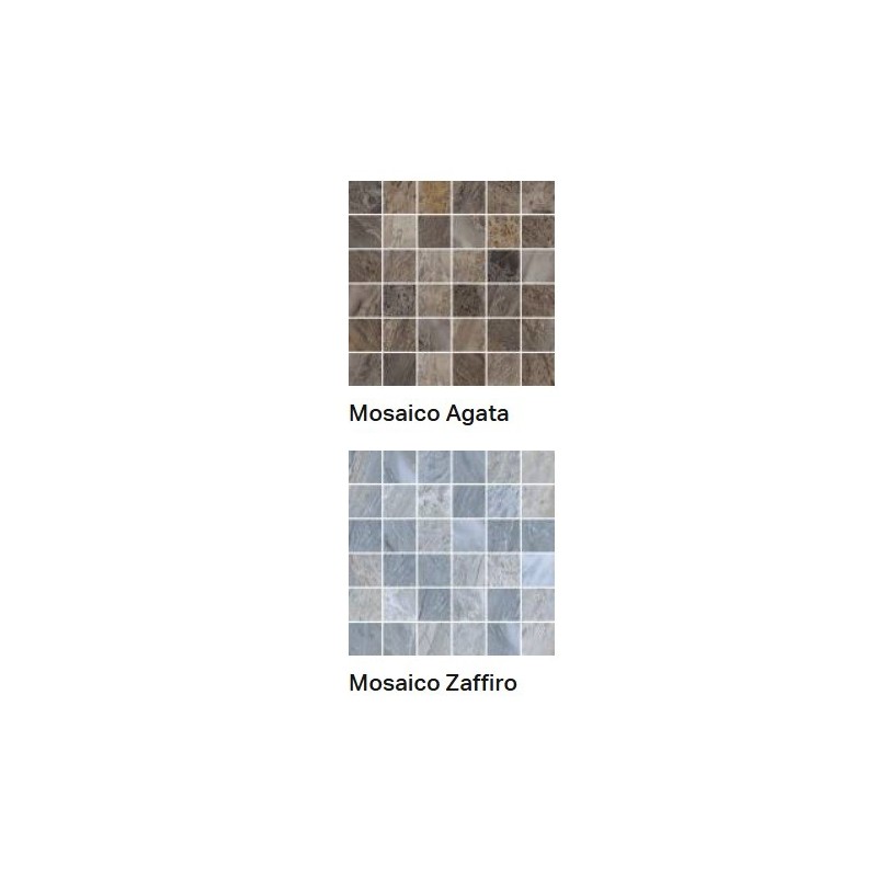 PRESTIGIO KALEIDOS ZAFFIRO LUCIDO MOSAICO RT 30X30 - CERAMICHE REFIN RU18 PROVENZA EMILGROUP - 1