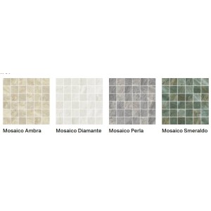 PRESTIGIO KALEIDOS DIAMANTE MATT MOSAICO RT 30X30 - CERAMICHE REFIN RU09 PROVENZA EMILGROUP - 1
