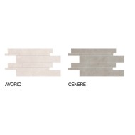 KARMAN MOSAIC 30X60  LISTELLI SFALSATI CENERE CEMENTO 30X60 - PROVENZA EMILGROUP EDQW PROVENZA EMILGROUP - 1
