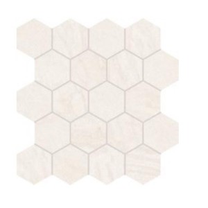 VARANA STONE CROSS CUT MOSAICO HEXAGON WHITE SILKTECH 29,3X30 - PROVENZA EMILGROUP EN28 PROVENZA EMILGROUP - 1