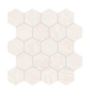 VARANA STONE CROSS CUT MOSAIQUE HEXAGON WHITE SILKTECH 29,3X30 - PROVENZA EMILGROUP EN28 PROVENZA EMILGROUP - 1