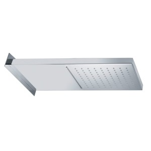 WELLNESS Soffione Doccia  A parete con doppio getto Acciaio inox  Bongio 889-L BONGIO RUBINETTERIE  - 1