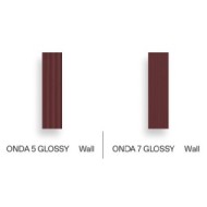 SENSI COLORE VINO GLOSSY RIGATO 5,7X23,2 - CREATIVE DESIGN FLORIM 787124 FLORIM CREATIVE DESIGN - 1