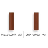SENSI COLORE MARRONE GLOSSY RIGATO 5,7X23,2 - CREATIVE DESIGN FLORIM 787125 FLORIM CREATIVE DESIGN - 1