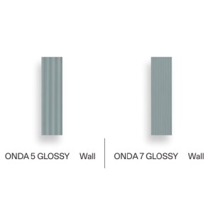 SENSI COLORE CERULEO GLOSSY ONDA 5 5,7X23,2 - CREATIVE DESIGN FLORIM 787171 FLORIM CREATIVE DESIGN - 1