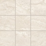 DUALTRAVERTINE PORO APERTO MOSAIK 10X10 WHITE NATURAL 30X30 - EMILCERAMICA ENTJ EMILCERAMICA - 1