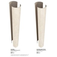 DUALTRAVERTINE PORO APERTO COLONNA ROMA MAGNA BEIGE NATURAL 33,5X27,8 - EMILCERAMICA ENW5 EMILCERAMICA - 1