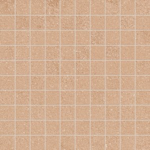 PIETRA ESSENZA MOSAIK 3X3 ROSSO SIENA SILKTECH 30X30 - EMILCERAMICA ENUK EMILCERAMICA - 1