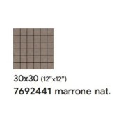 NEUTRA MOSAIK MARRONE NATURAL 5X5 30X30cm 9mm - SAIME CERAMICHE 7692441 SAIME CERAMICHE - 1