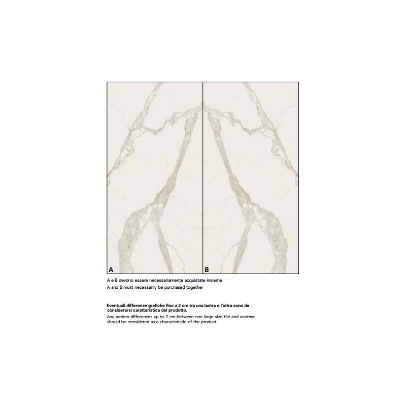 BERNINI GOLD A BRILLANT 160X320cm 12mm - SAIME CERAMICHE T616266 SAIME CERAMICHE - 1