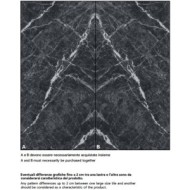 CAESAR BLACK A MATT 160X320cm 12mm - SAIME CERAMICHE T616278 SAIME CERAMICHE - 1