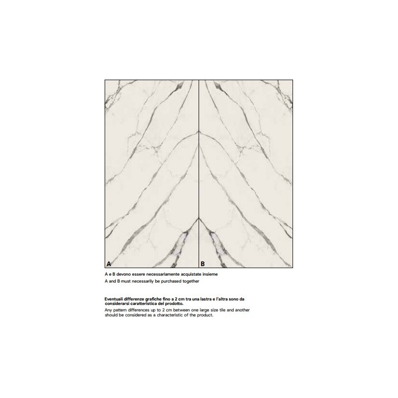 VERSILIA VENATO B MATT 160X320cm 12mm - SAIME CERAMICHE T601337 SAIME CERAMICHE - 1