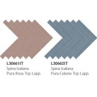 TERRAPURA PURA ROSA MOSAIK SPINA ITALIANA TOP GELAEPPT 25X60 - FMG L30661IT FMG IRIS - 1