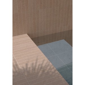 TERRAPURA PURA ROSA MOSAIK LISTELLO NATURAL PLUS 30X30 - FMG LIST30661 FMG IRIS - 1