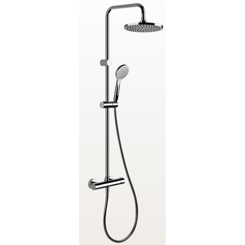 EMPORIO SHOWER Wandmontierter Thermostatmischer mit Duschkopf, automatischer Badewannen-/Duschumsteller GESSI