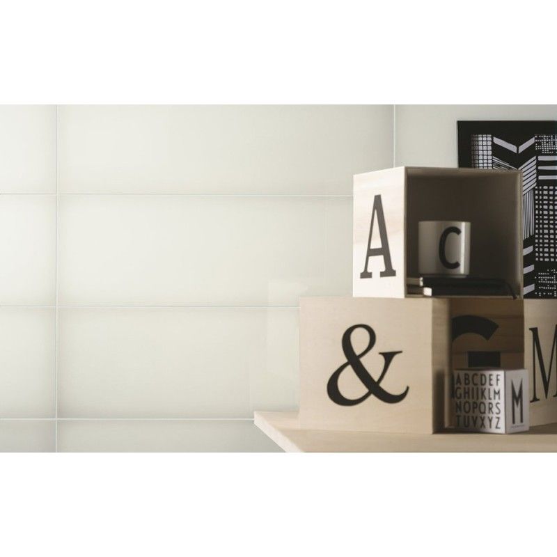 SLIDE WHITE SQ.     60X20  562221 IRIS CERAMICA