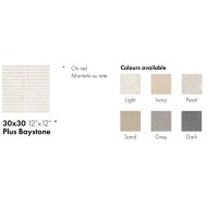 BAYSTONE PLUS PEARL 30X30 - CERAMICA SANT AGOSTINO CSAPBYPE30 CERAMICA SANT'AGOSTINO - 1