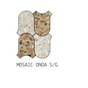 CHICCO Onda Mosaique Senape Greige 27X36,5 - 41ZERO42 4101287 41ZERO42 - 2