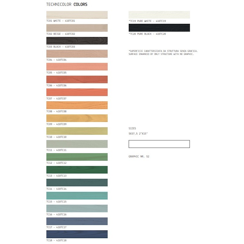 TECHNICOLOR TC13 5x37,5 10mm - 41zero42 410TC13