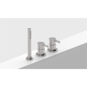 Rubinetteria LIO per vasche Acciaio satinato - Hafro - Geromin HAFRO-GEROMIN - 1