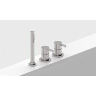 Rubinetteria LIO per vasche Acciaio satinato - Hafro - Geromin HAFRO-GEROMIN - 1