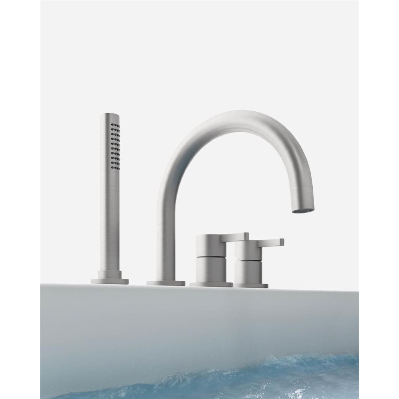 Rubinetteria LIO B1 per vasche Acciaio satinato - Hafro - Geromin HAFRO-GEROMIN - 1