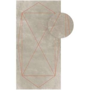 ARALDICA CEMENTO BLASONE ROSA MATT 6MM 120x240 cm  SQ  - CEDIT 763520