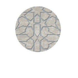 TESORI DECORO MONILE BIANCO ARGENTO 6MM 120x240 cm  SQ  - CEDIT 752610