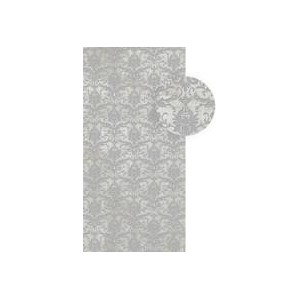 TESORI DECORO BROCCATO GRIGIO ARGENTO 6MM 120x240 cm  SQ  - CEDIT 752622