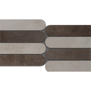 INFINITY MOSAIK PIANO MIX MOKA /SAND 20X40 cm - CERCOM CERAMICHE  1073992
