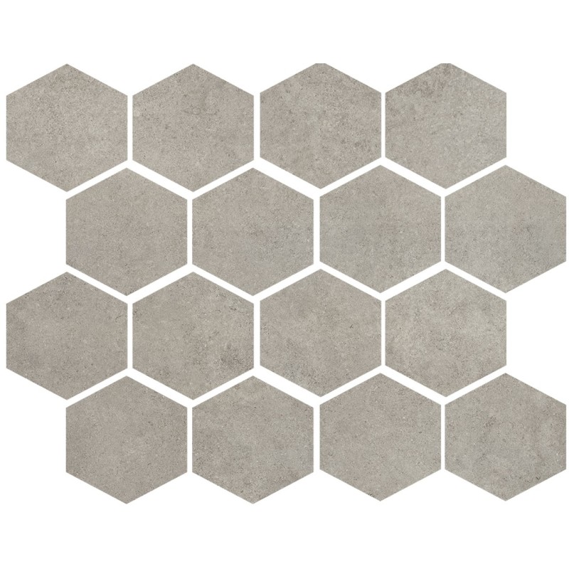 RESIDENCE MOSAIK ESAGONO  GREY 25X30 cm - CERCOM CERAMICHE  1087947