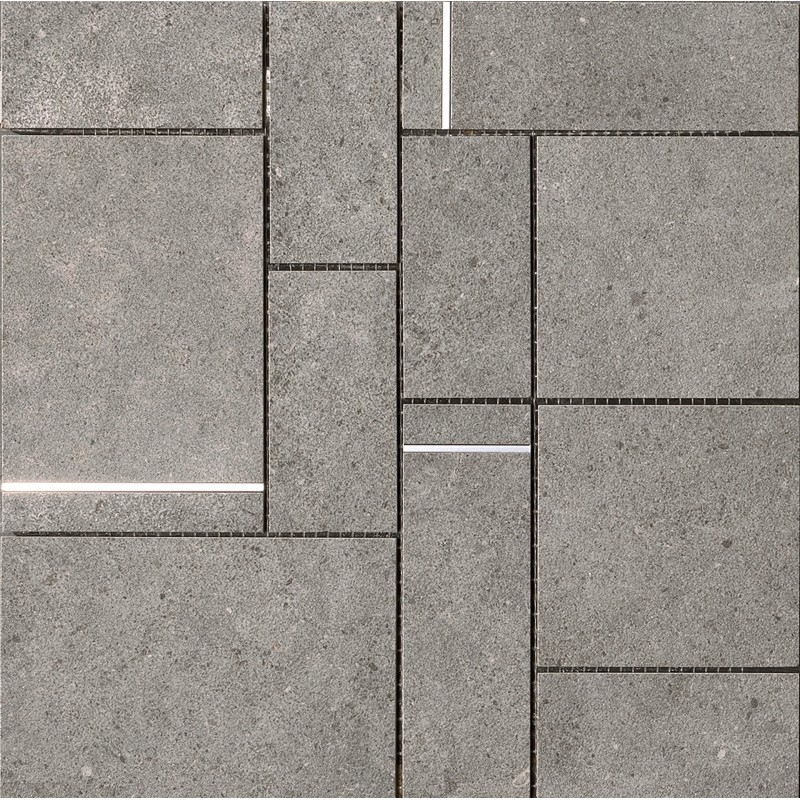 SQUARE MOSAIC SQUARE GREY HOME 30X30 cm - CERCOM CERAMICHE  1065089