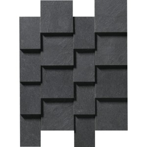 STONE BOX MOSAICO SCAGLIE LAVAGNA 24X29 cm 10 mm - CERCOM CERAMICHE  1056350