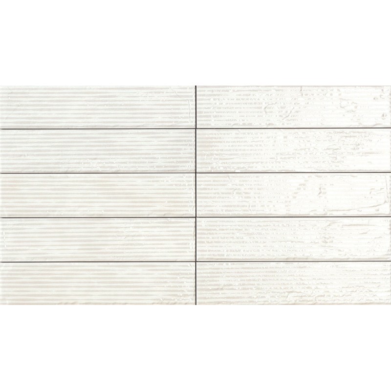 CITY LINES WHITE MIX 6,5X29cm 10mm - CIR 1088856