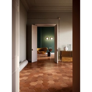 COTTO DEL CAMPIANO ESAGONA ROSSO SIENA 15,8X18,3cm 10mm R10 - CIR 10806151