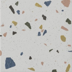 FOREVER COLOR TERRAZZO WHITE 20X20cm 10mm R10 - CIR 1093928