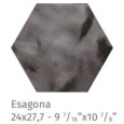 FUORITONO ESAGONA FUORINERO 24X27,7cm 10mm R9 - CIR 10727051