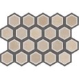 ITALICA ESAGONA TERRA MODERNA MISTA 24X27,7cm 10mm - CIR 1087201