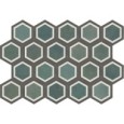ITALICA ESAGONA TERRA MODERNA VERDE 24X27,7cm 10mm - CIR 10872021