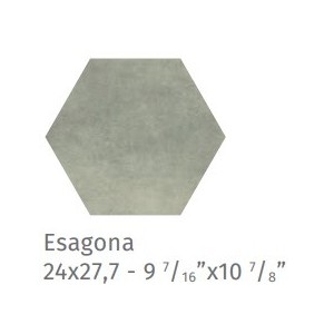 MATERIA PRIMA ESAGONA SOFT MINT 24X27,7cm 10mm R9 - CIR 10697862
