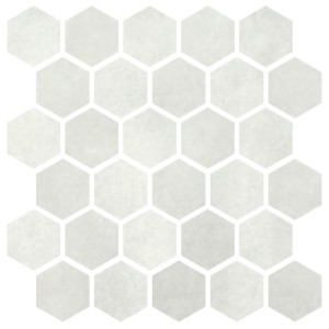 MATERIA PRIMA MOSAICO ESAGONA CLOUD WHITE 27X27cm - CIR 1069910