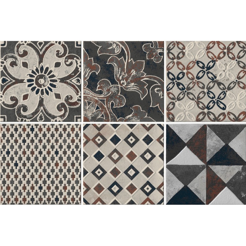 MIAMI INSERTO S/6 OCEAN DRIVE PZ 20X20cm 10mm - CIR 1064144