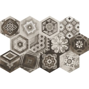 MIAMI ESAGONA MIAMI MIX DEKOR 24X27,7cm 10mm R10 - CIR 10637062