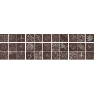 MOLO AUDACE DECORATION MOLO MIX ROSSO 20X20cm 10mm R10 - CIR 1068097