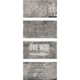 NEW YORK ROAD SIGNS MIX WALL STREET 10x20cm 10,5mm R10 - CIR 1048426
