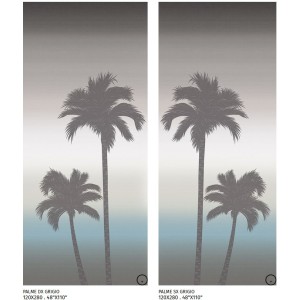 SHOWALL PALME GRIGIO SX (A) 120X280cm 6mm - CIR 1093009